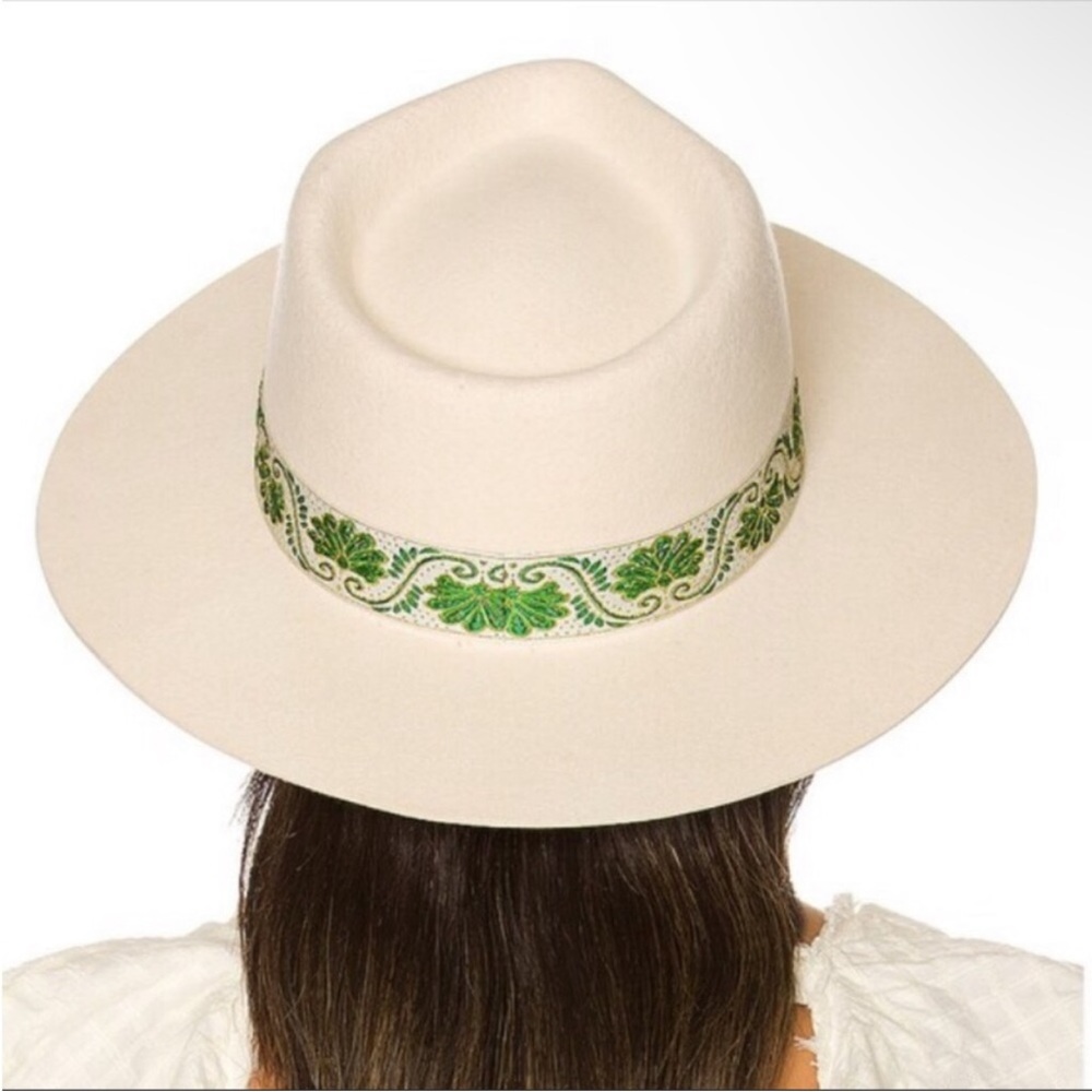 Lack Of Color Ivy Beverly Fedora Hat In White. NWT! Sz S (55cm) & M (57cm) - Picture 3 of 16